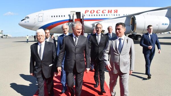 Председатель Государственной Думы России прибыл с визитом в Азербайджан - Sputnik Азербайджан