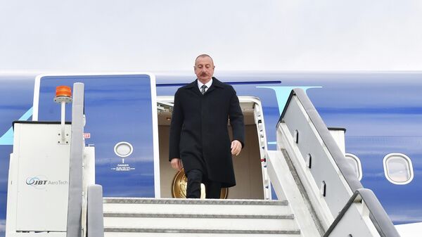 Prezidenti İlham Əliyev  - Sputnik Azərbaycan