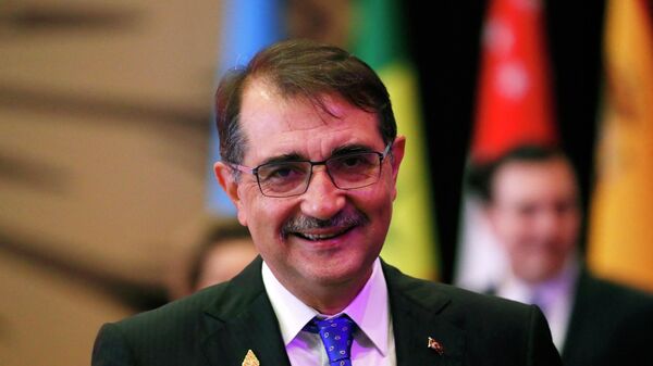 Министр энергетики и природных ресурсов Турции Фатих Донмёз - Sputnik Азербайджан