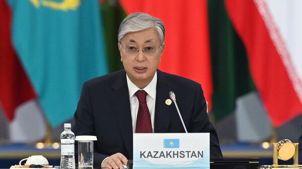 Qazaxıstan Prezidenti Kasım-Jomart Tokayev - Sputnik Azərbaycan