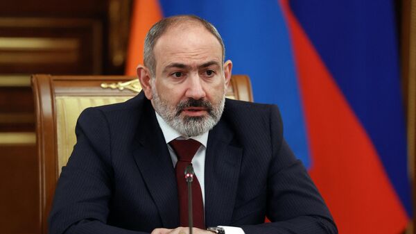 Премьер-министр Армении Никол Пашинян - Sputnik Азербайджан