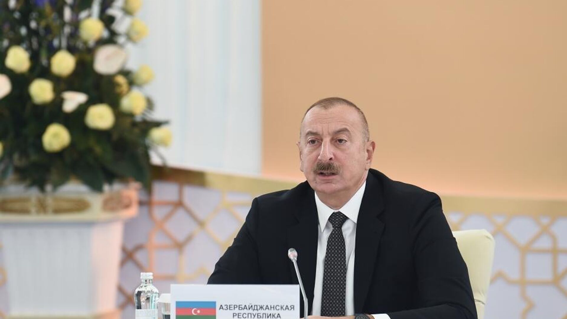 Президент Ильхам Алиев в ходе выступления на Саммите СНГ - Sputnik Азербайджан, 1920, 30.10.2022