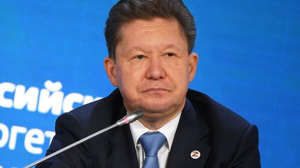 Председатель правления компании Газпром Алексей Миллер  - Sputnik Азербайджан