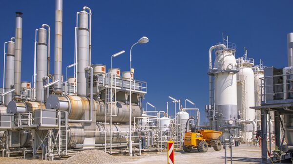 Центрально-европейский газовый хаб в Баумгартене - Sputnik Азербайджан