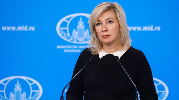 Официальный представитель МИД РФ Мария Захарова - Sputnik Азербайджан