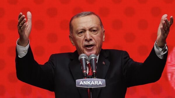 Президент Турции Тайип Эрдоган  - Sputnik Азербайджан