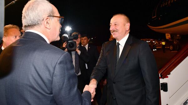 Ильхам Алиев прибыл с визитом в Алжир - Sputnik Азербайджан
