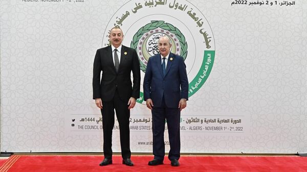 Президент Ильхам Алиев участвует в 31-м саммите Лиги арабских государств - Sputnik Азербайджан