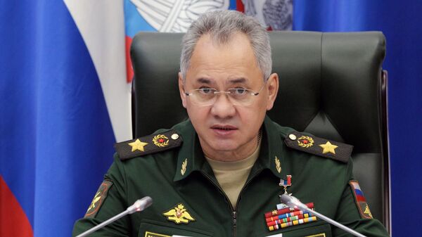Министр обороны РФ Сергей Шойгу - Sputnik Азербайджан