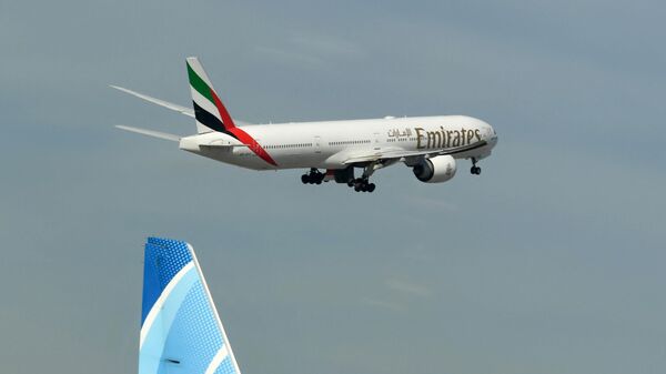 Самолет авиакомпании Emirates airline  - Sputnik Азербайджан