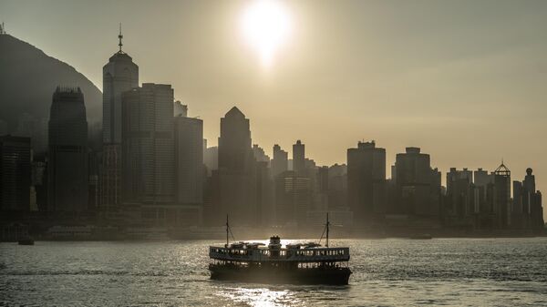 Вид на Гонконг, фото из архива - Sputnik Азербайджан