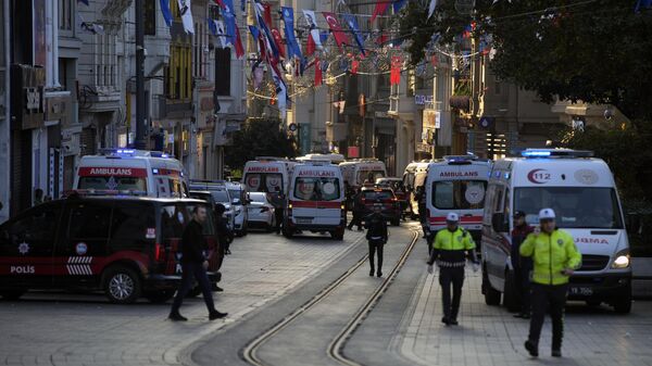 Кареты скорой помощи в Турции, фото из архива - Sputnik Азербайджан