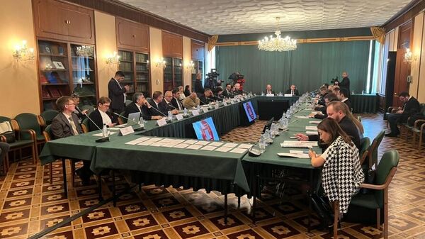 Второе заседание Российско-Азербайджанского экспертного совета - Sputnik Азербайджан