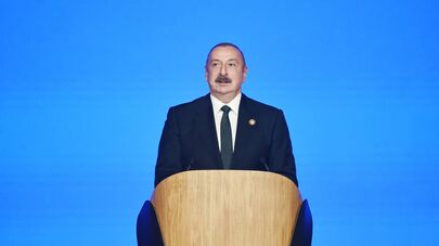 Президент Ильхам Алиев принимает участие в мероприятии, посвященном 30-летию ПЕА