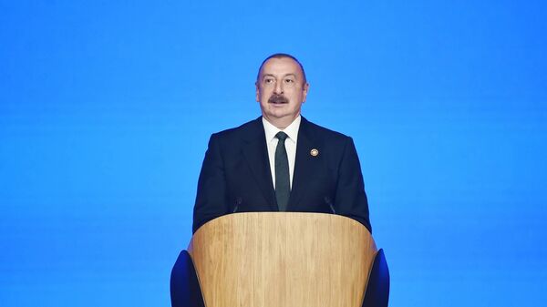 Президент Ильхам Алиев принимает участие в мероприятии, посвященном 30-летию ПЕА - Sputnik Azərbaycan