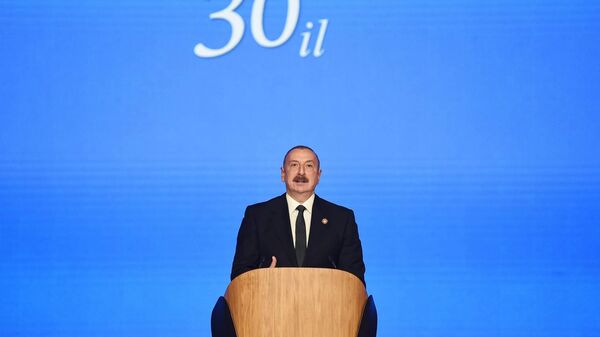Президент Ильхам Алиев принимает участие в мероприятии, посвященном 30-летию ПЕА - Sputnik Азербайджан