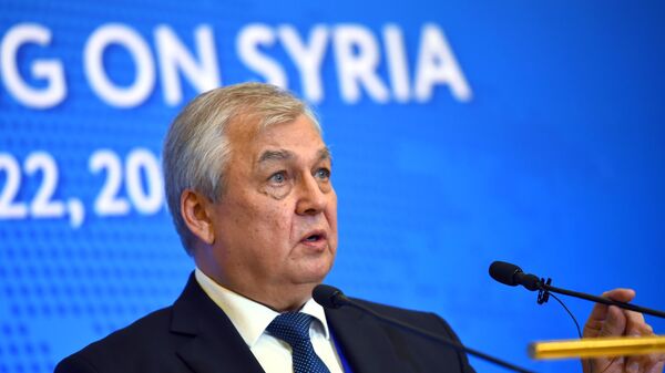Специальный представитель президента РФ по сирийскому урегулированию Александр Лаврентьев - Sputnik Азербайджан