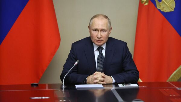 Rusiya Prezidenti Vladimir Putin, arxiv şəkli - Sputnik Azərbaycan