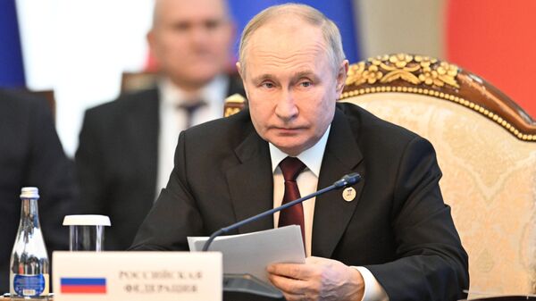 Rusiyanın lideri Vladimir Putin, arxiv şəkli - Sputnik Azərbaycan