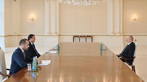 Ильхам Алиев принял генерального секретаря Организации тюркских государств - Sputnik Азербайджан