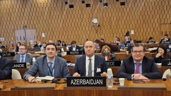 Dövlət Xidmətinin rəisi UNESCO-nun sessiyasında çıxış edib - Sputnik Azərbaycan