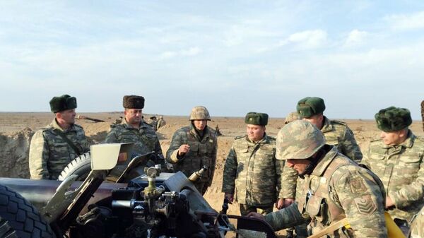 В Азербайджанской Армии проводятся учебно-методические сборы - Sputnik Азербайджан