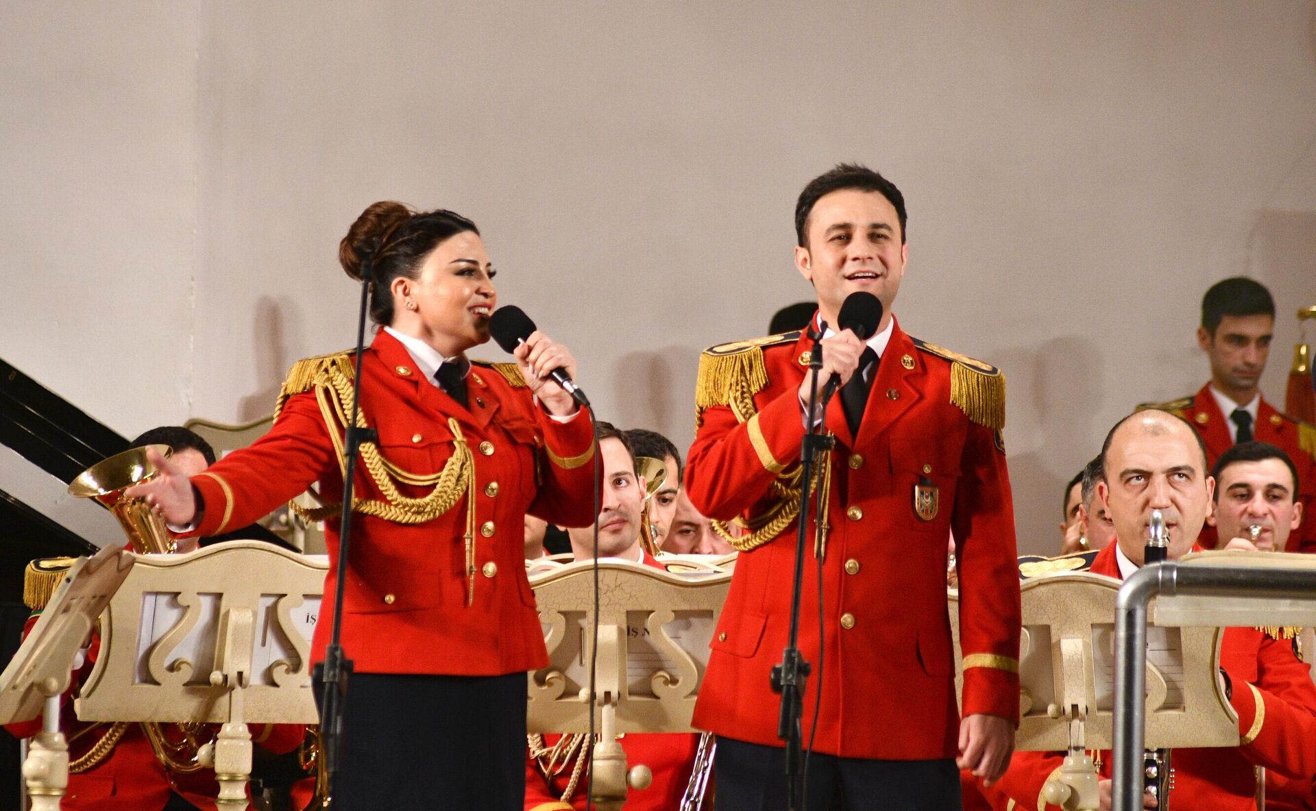 Концерт, посвящённый 30-летнему юбилею Отдельного образцового оркестра Министерства Обороны - Sputnik Азербайджан, 1920, 27.12.2022