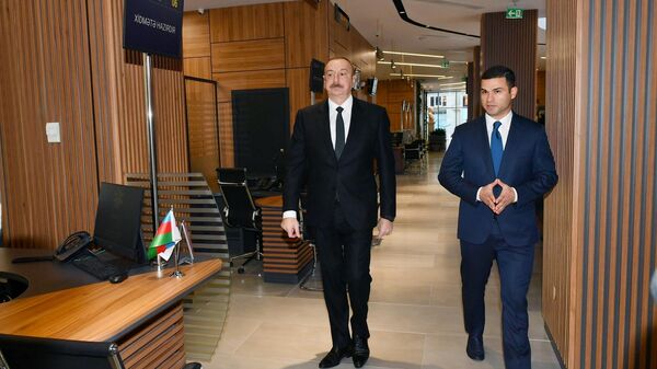 Prezident İlham Əliyev “Bakı KOB evi”nin açılışında iştirak edib - Sputnik Azərbaycan