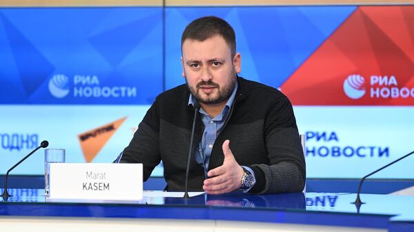 Sputnik Litvanın şef redaktoru Marat Kasem - Sputnik Azərbaycan