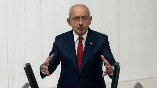 Cümhuriyyət Xalq Partiyasının(CHP) sədri Kamal Kılıçdaroğlu  - Sputnik Azərbaycan