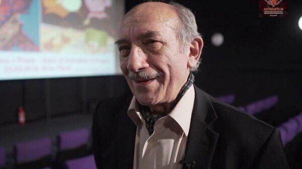 В Государственном фильмофонде на высоком уровне отметили 80-летие известного режиссера анимации, художника и литератора Масуда Панахи. - Sputnik Азербайджан