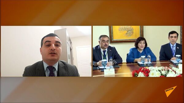 Эксперт рассказал о важности встречи спикеров парламентов Азербайджана, Турции и Ирана - Sputnik Азербайджан