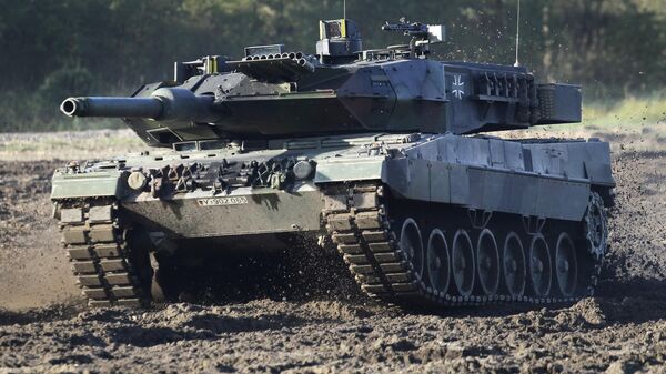 Leopard tankı, arxiv şəkli - Sputnik Azərbaycan