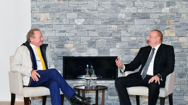 Президент Азербайджана встретился с председателем компании Fortesque Future Industries - Sputnik Азербайджан