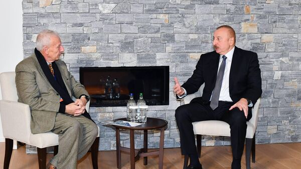 İlham Əliyevin Davosda “Kromatix SA” şirkətinin baş icraçı direktoru ilə görüşü olub - Sputnik Азербайджан