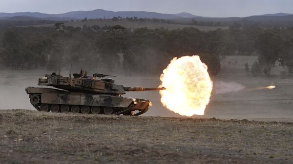 M1 Abrams —ABŞ-ın əsas döyüş tankı, arxiv şəkli - Sputnik Azərbaycan