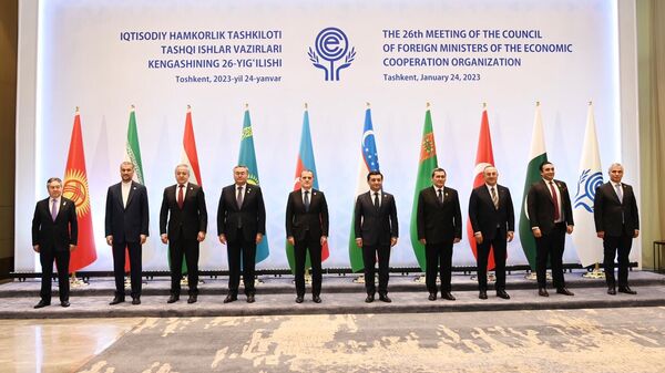 Заседание Совета министров Организации экономического сотрудничества
 - Sputnik Азербайджан