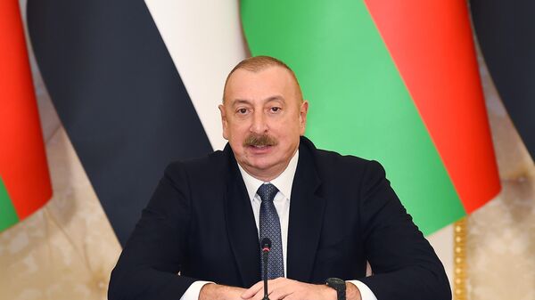 Президенты Азербайджана и Египта выступили с заявлениями для прессы 
 - Sputnik Азербайджан