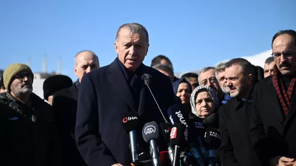 Türkiyə prezidenti Rəcəb Tayyib Ərdoğan, arxiv şəkli - Sputnik Азербайджан