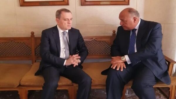 Джейхун Байрамов встретился с главой МИД Египта - Sputnik Азербайджан