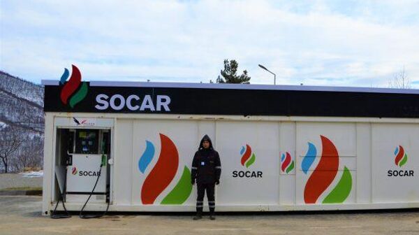 SOCAR ввела в эксплуатацию очередную АЗС на освобожденных территориях
 - Sputnik Азербайджан