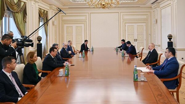 Ильхам Алиев принял председателя нижней палаты румынского парламента - Sputnik Азербайджан