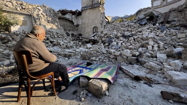 Последствия землетрясения в Турции, фото из архива - Sputnik Азербайджан