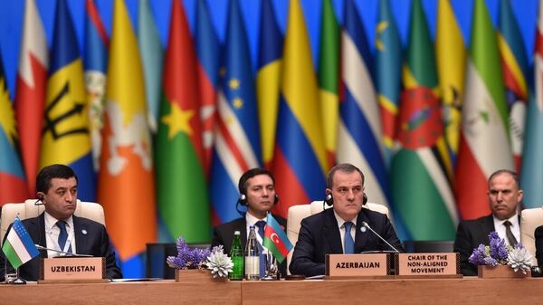 Бакинский саммит Контактной группы Движения неприсоединения продолжил свою работу пленарными заседаниями - Sputnik Азербайджан