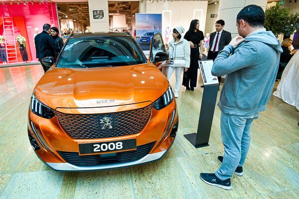 Выставка электромобилей в Баку. - Sputnik Азербайджан