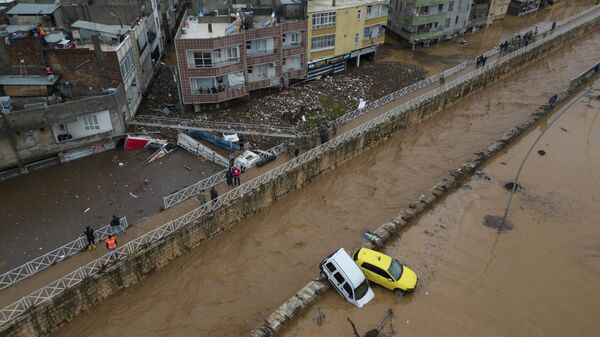 Наводнение в Турции - Sputnik Азербайджан