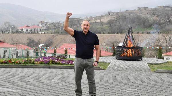  Президент Азербайджана Ильхам Алиев - Sputnik Азербайджан