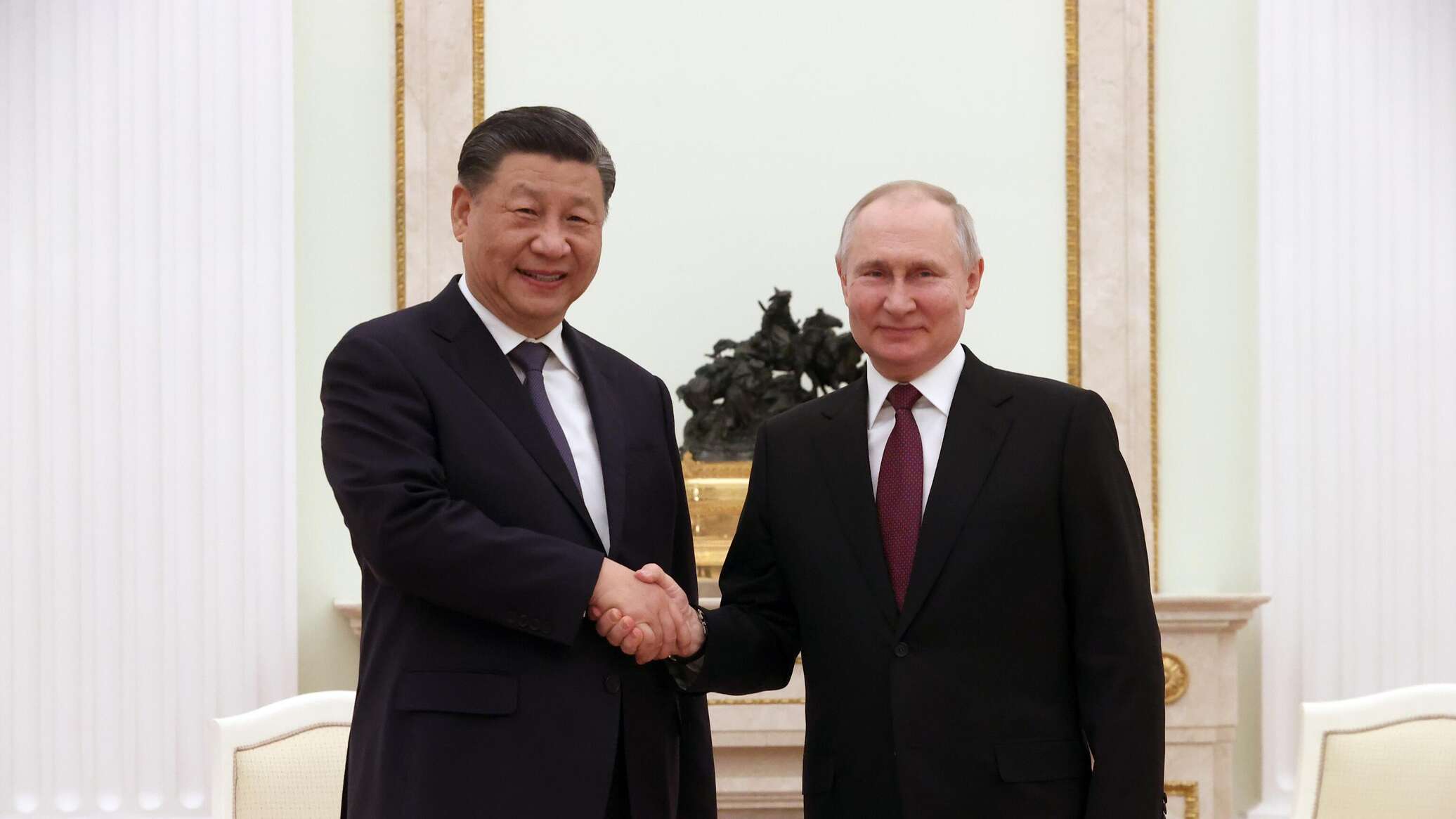 путин с китаем