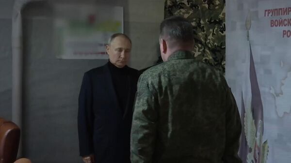 Путин посетил российские войска в ЛНР - Sputnik Азербайджан
