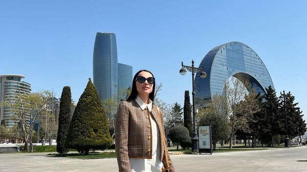 Популярная ведущая телеканала Россия 1 Наиля Аскерзаде  - Sputnik Азербайджан